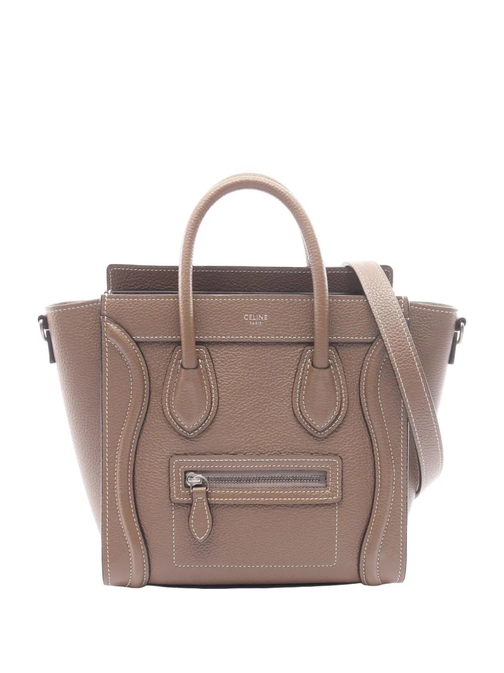 2010-2026 Nano Leather Luggage Tote satchel