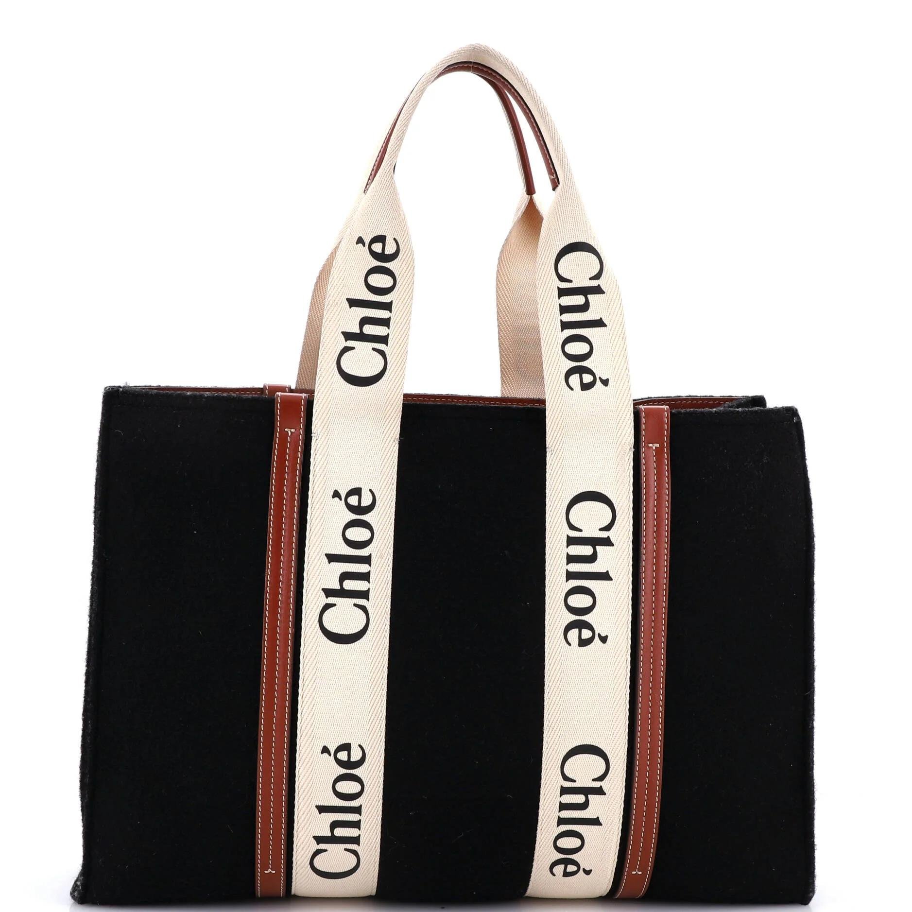 Leather tote