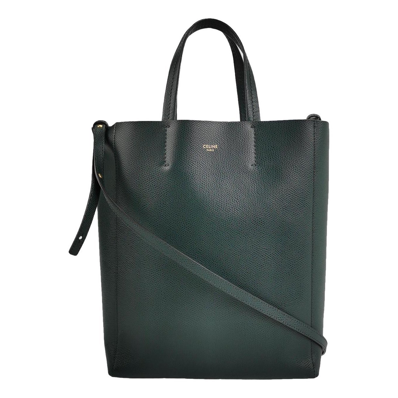 Cabas leather handbag