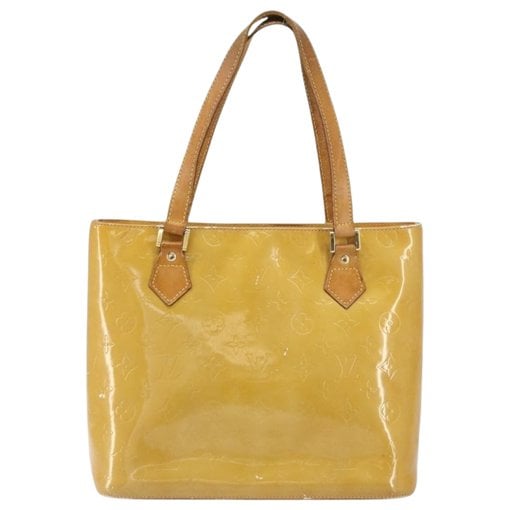Houston patent leather handbag