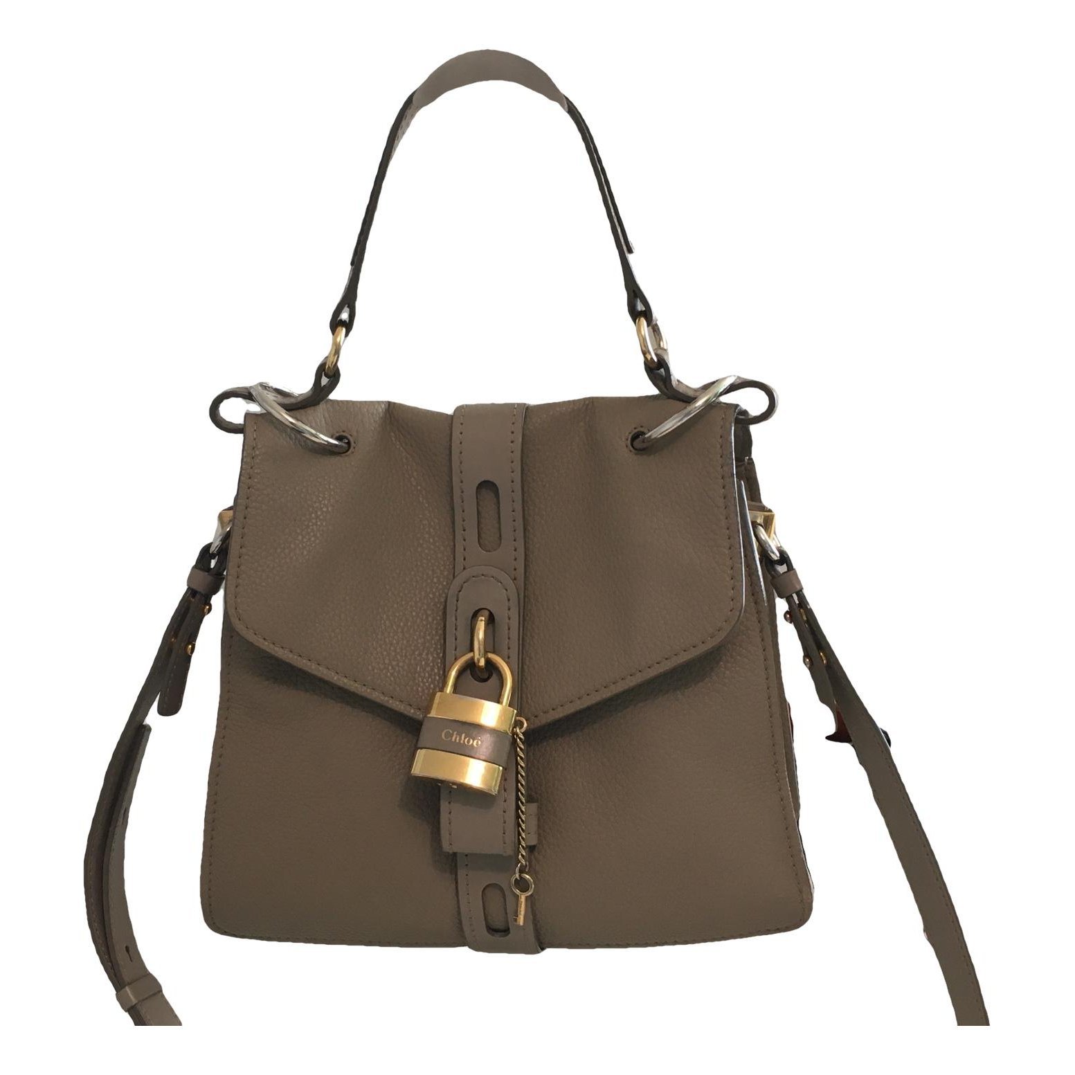 Aby leather handbag