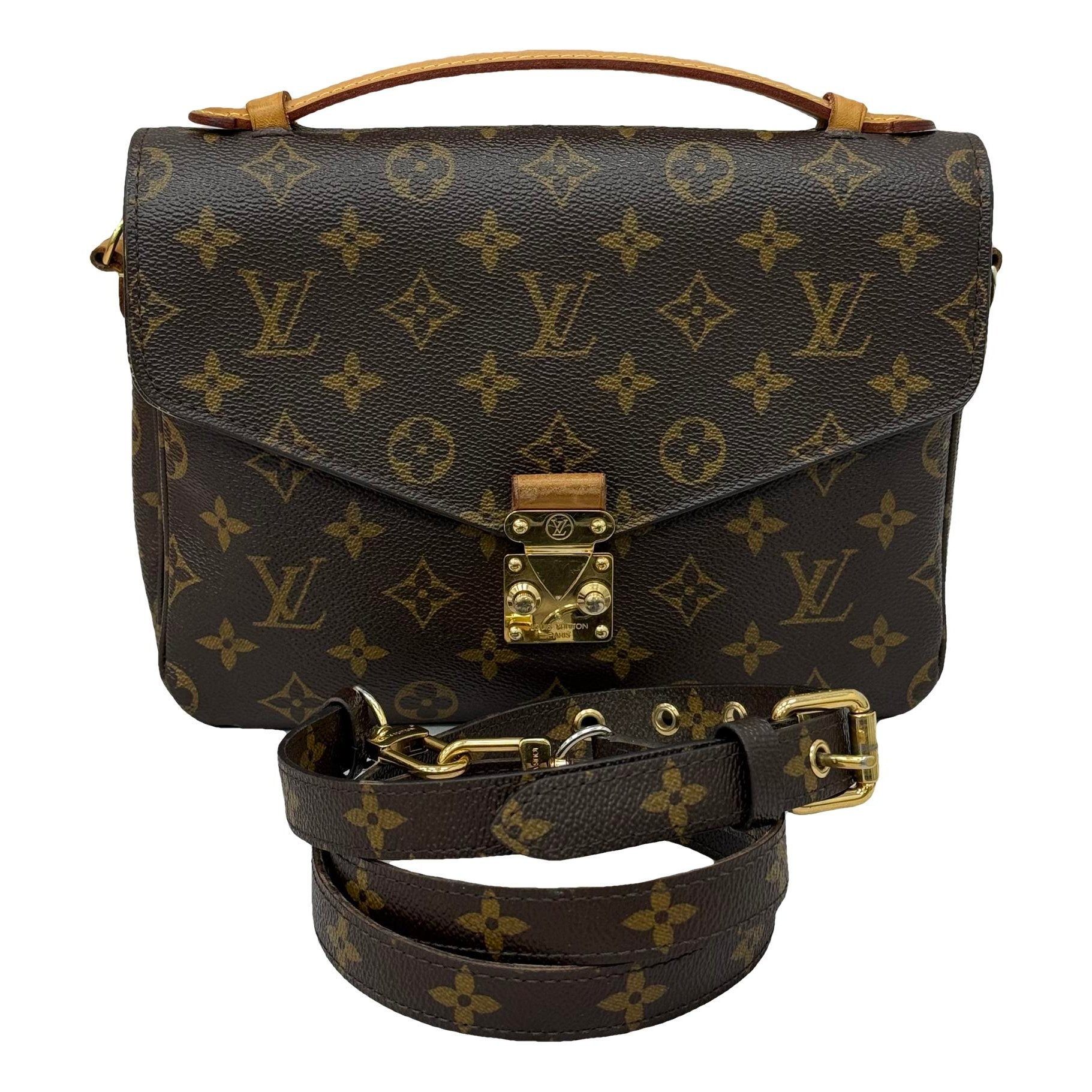 Metis leather handbag