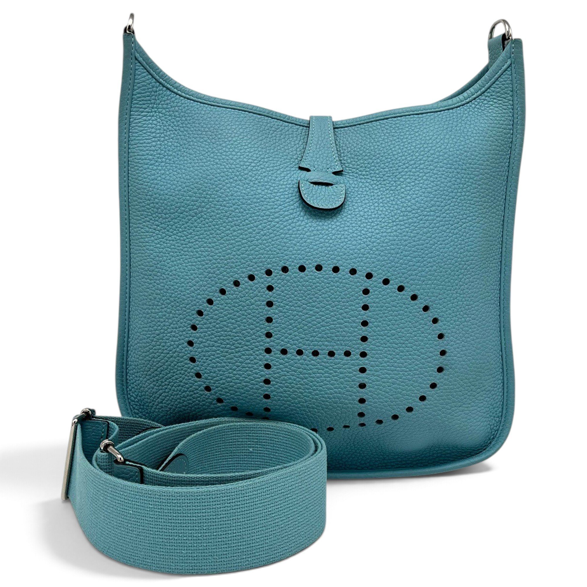 Evelyne leather handbag