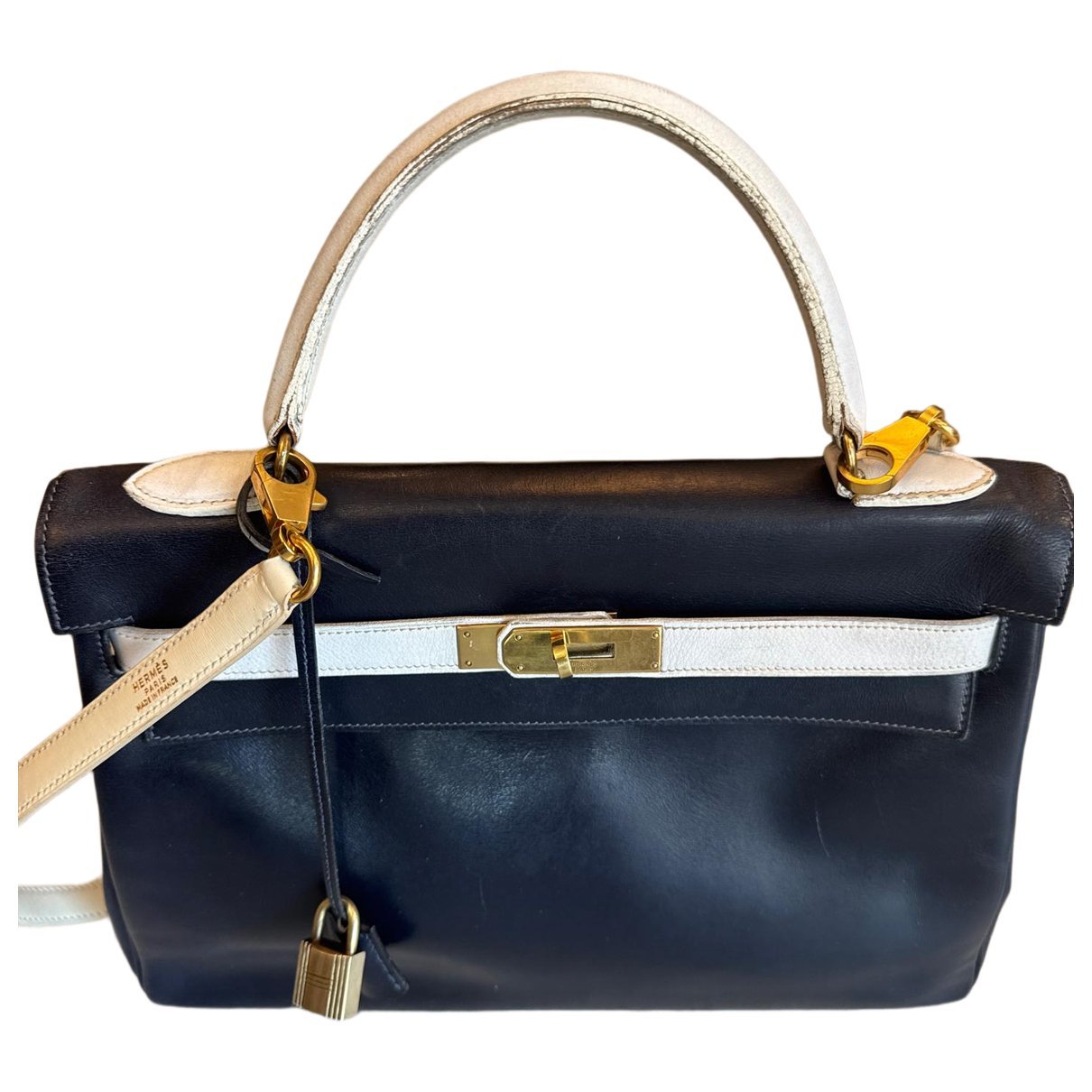 Kelly 32 leather handbag