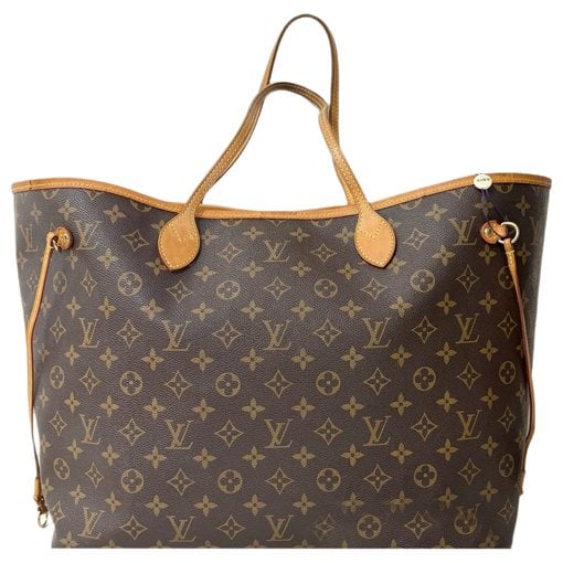 Neverfull leather tote