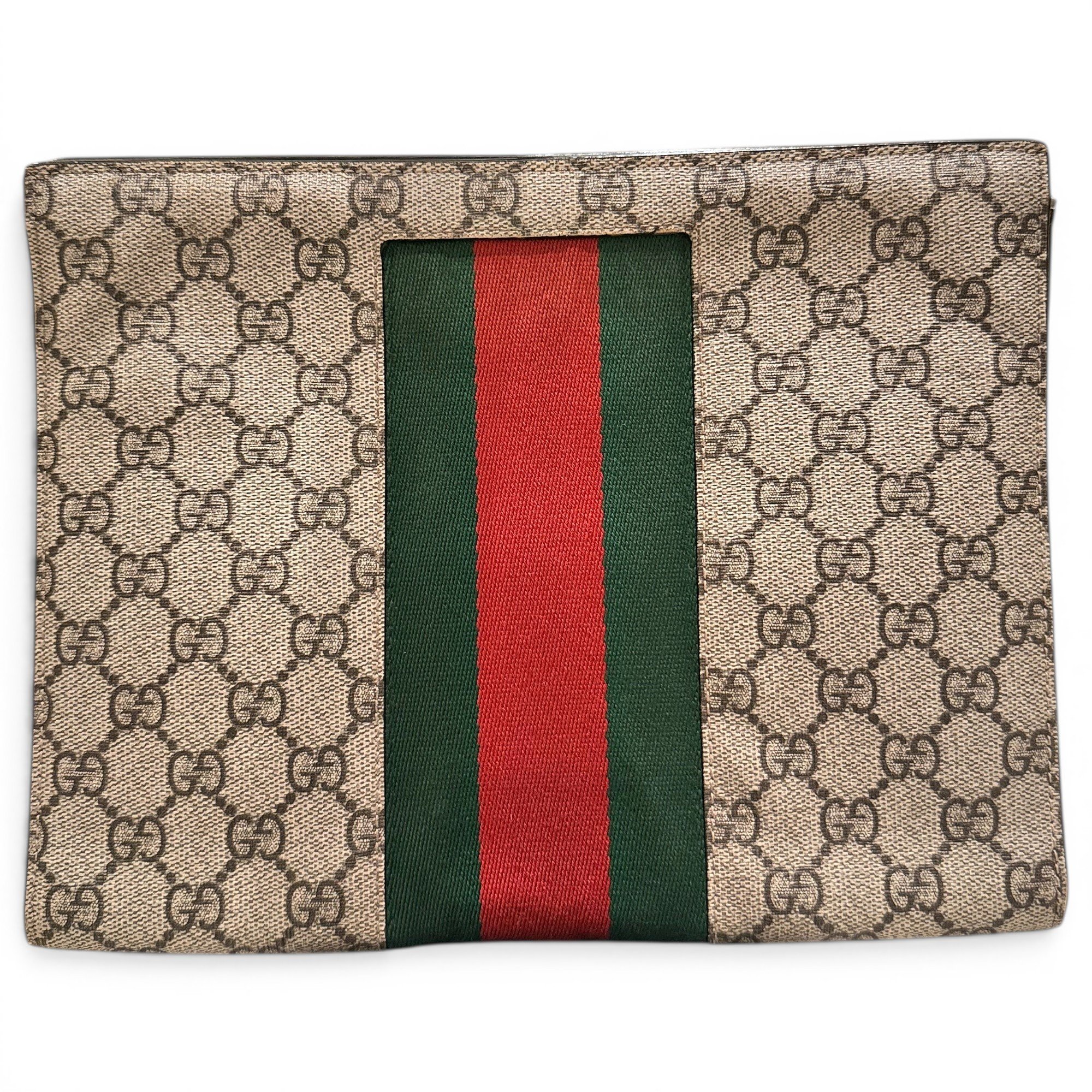 Ophidia cloth clutch bag