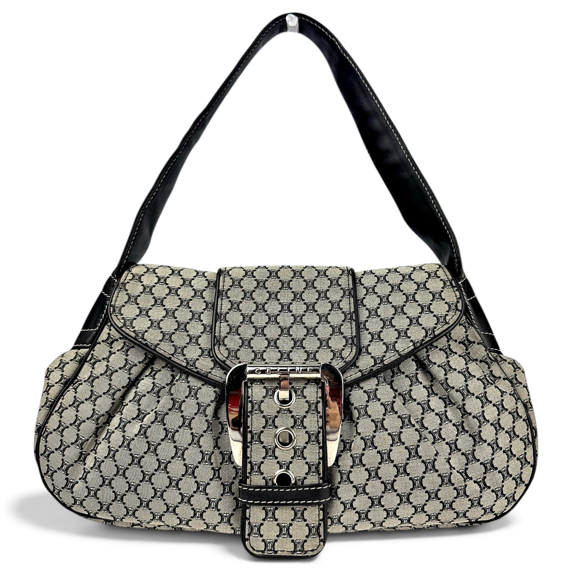 Hobo leather handbag
