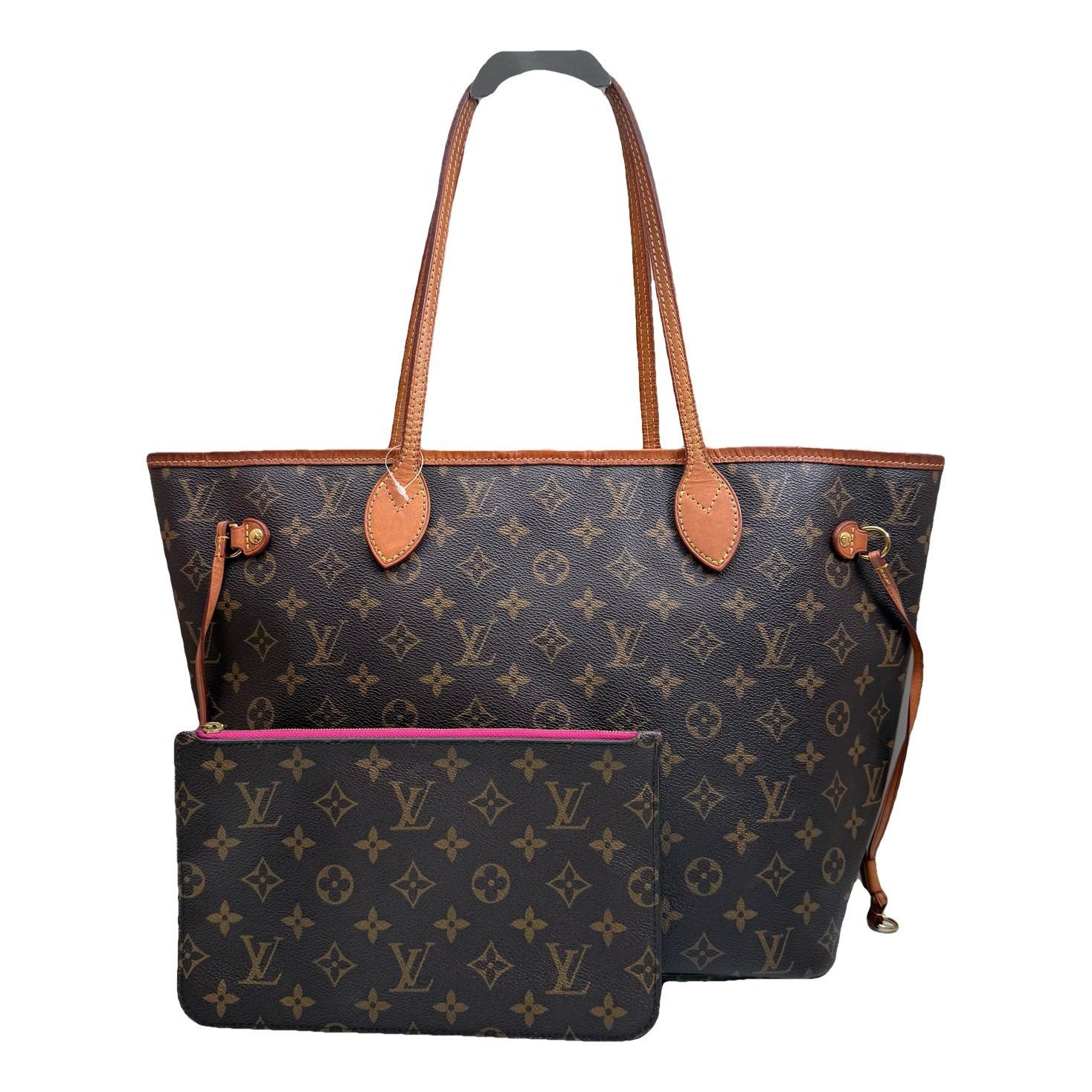Neverfull leather handbag