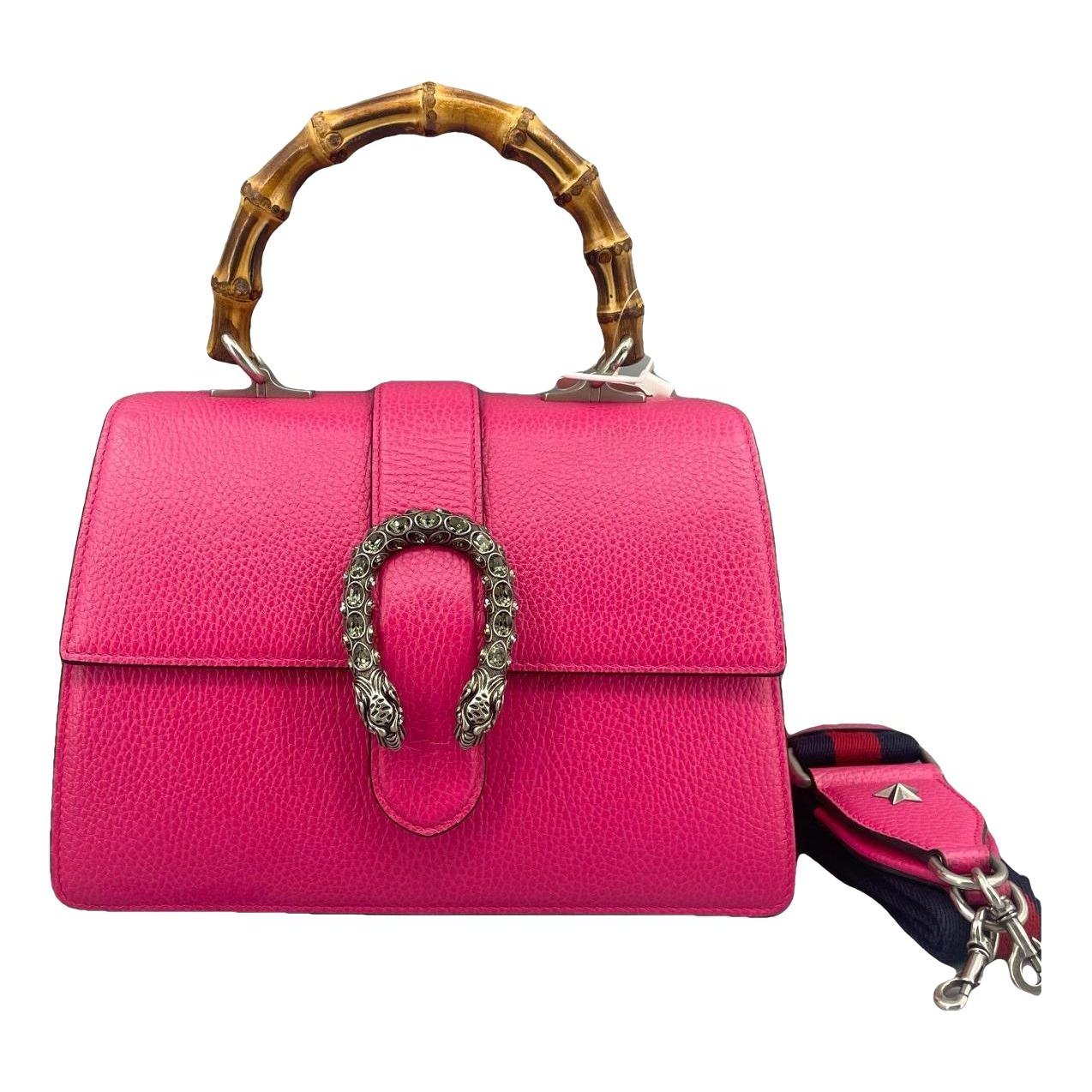 Dionysus Bamboo leather handbag