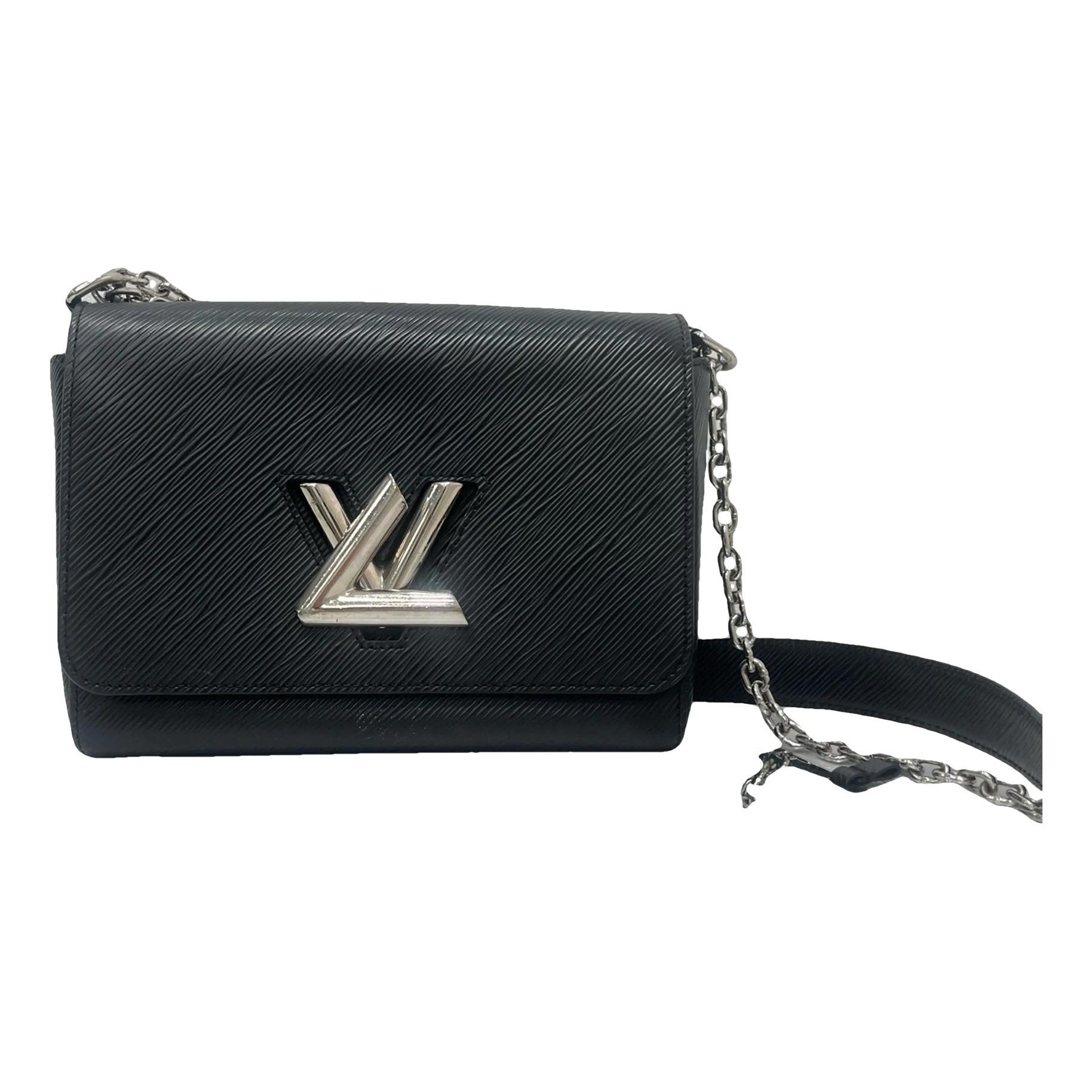 Twist leather handbag