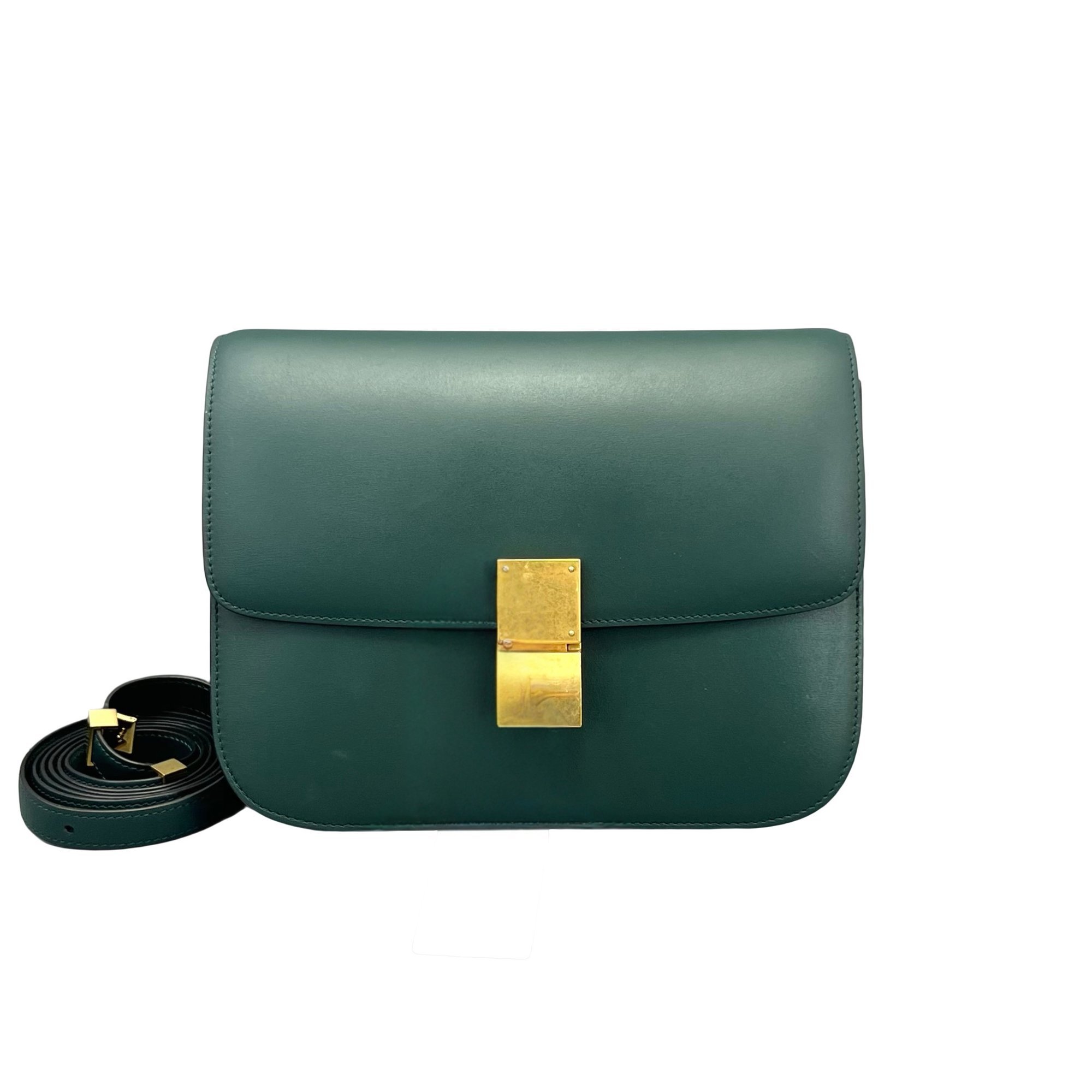 Classic leather handbag