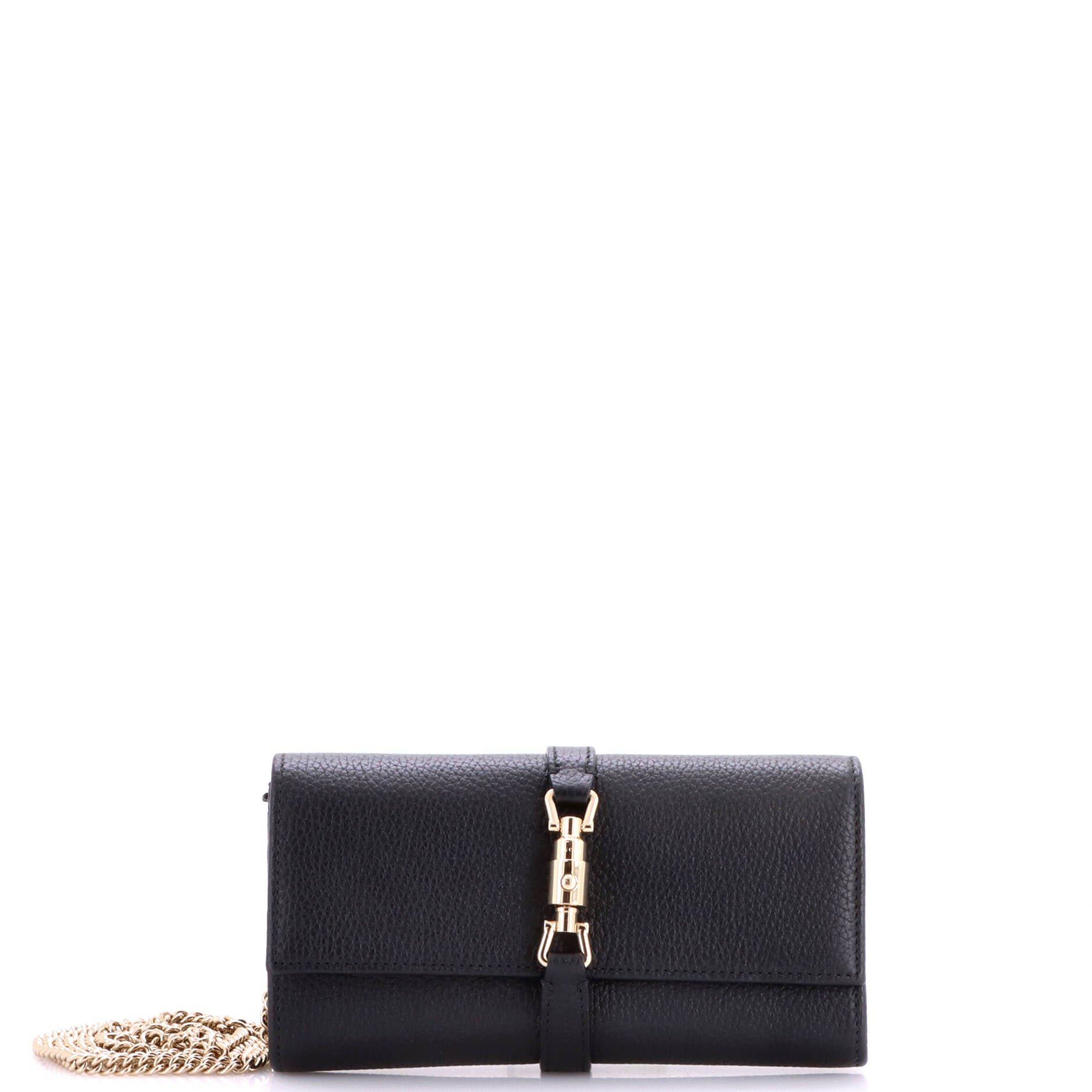 Jackie 1961 Continental Chain Wallet Leather