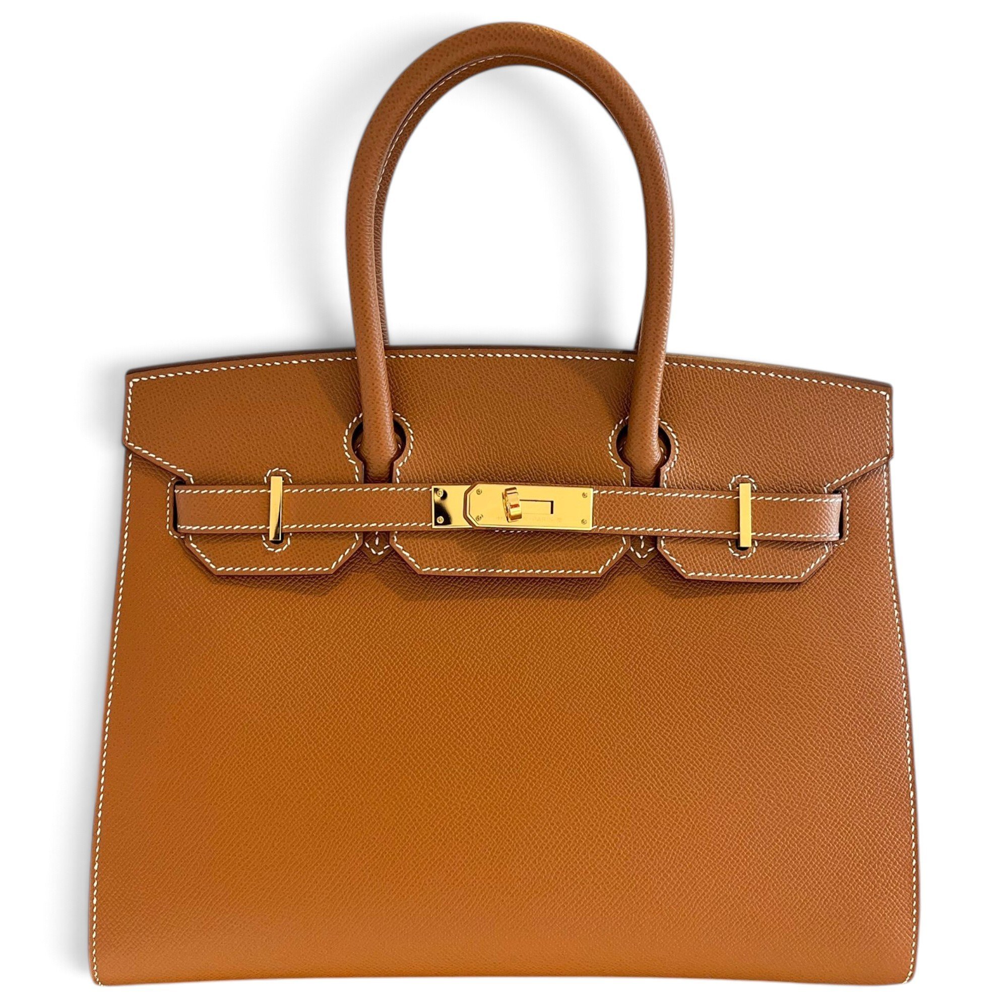 Birkin 30 leather handbag