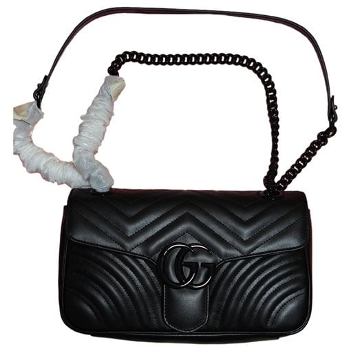 GG Marmont Flap leather crossbody bag
