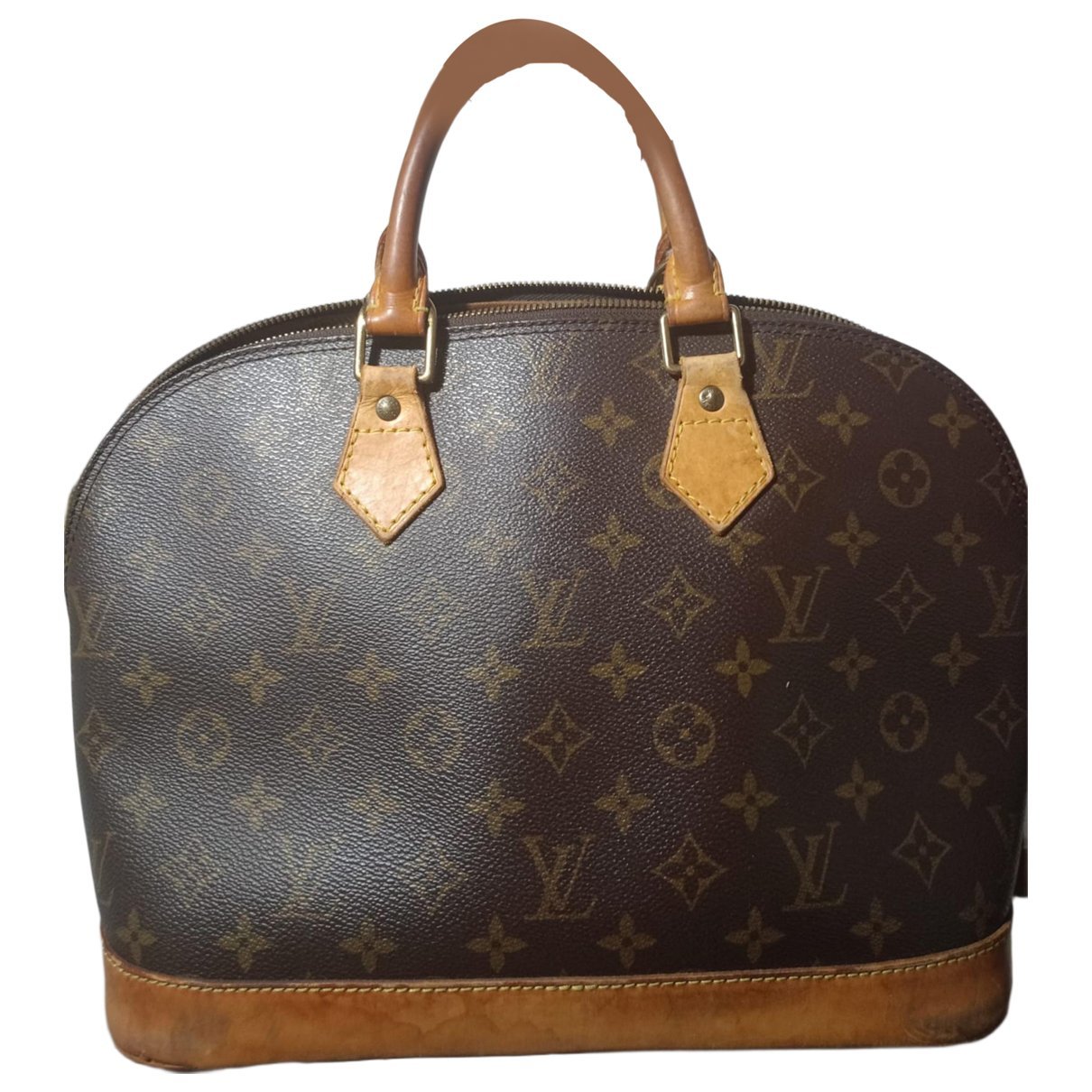 Alma leather handbag