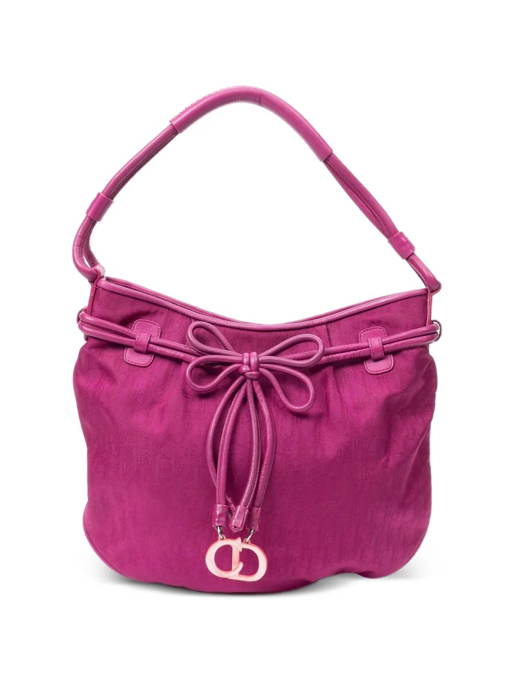 Dior bow charm shoulder bag
