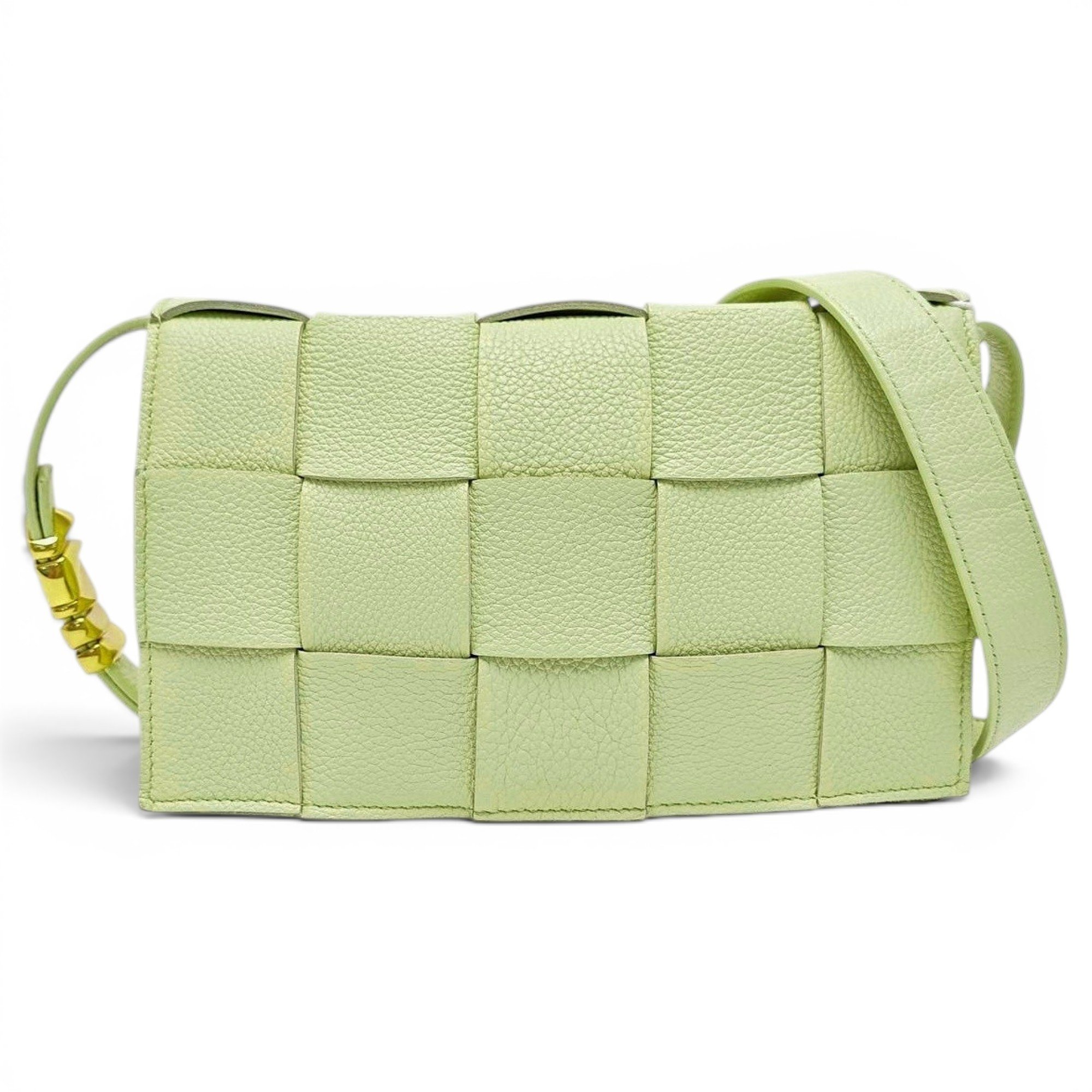 Brick Cassette leather handbag