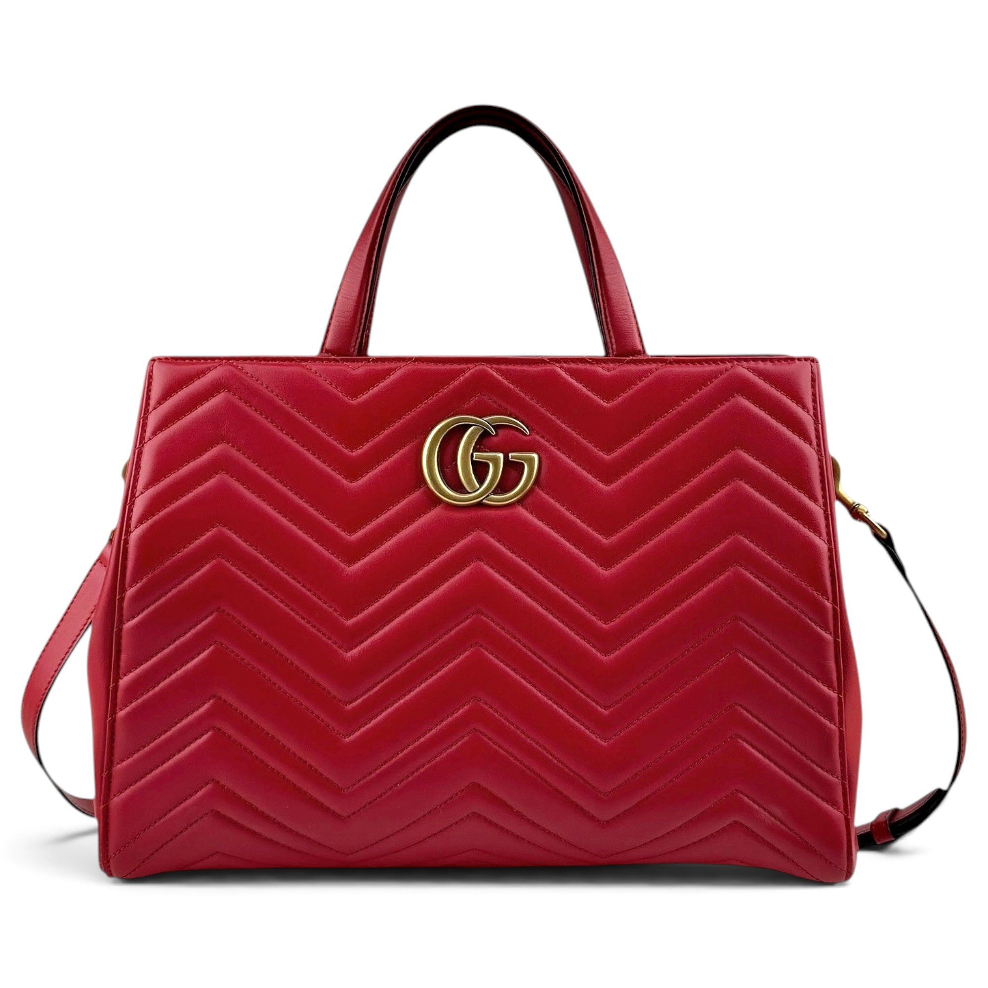GG Marmont Shopping leather handbag
