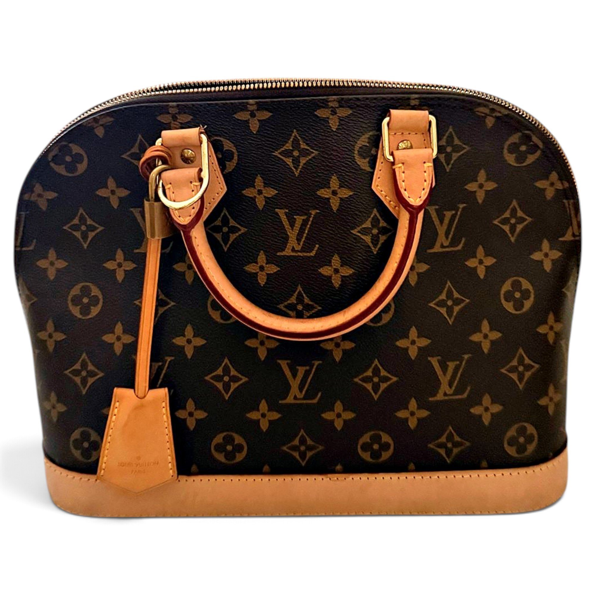 Alma leather handbag