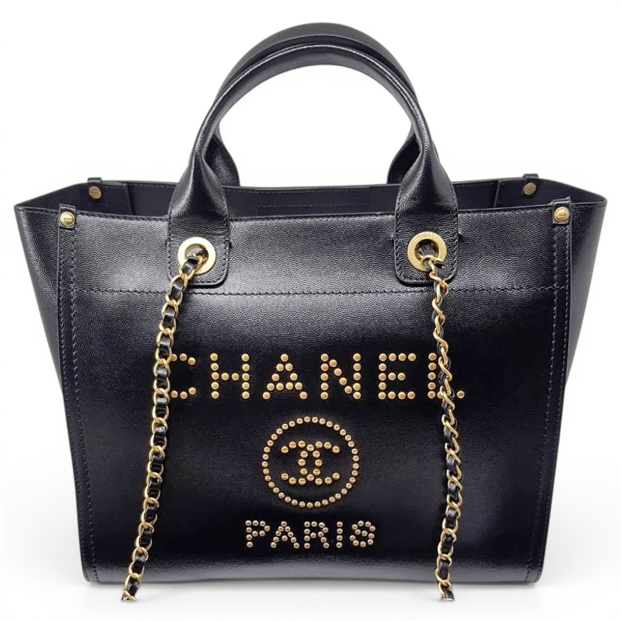 Deauville leather tote