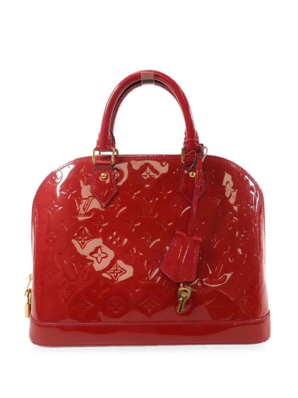 PM Alma Monogram Vernis handbag