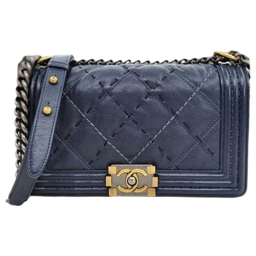 Leather handbag
