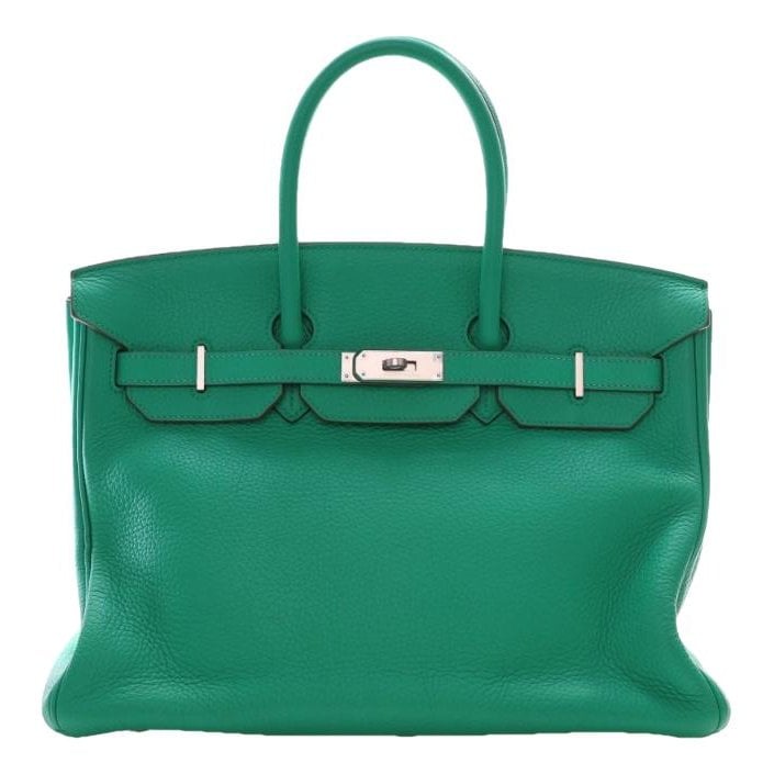Leather tote