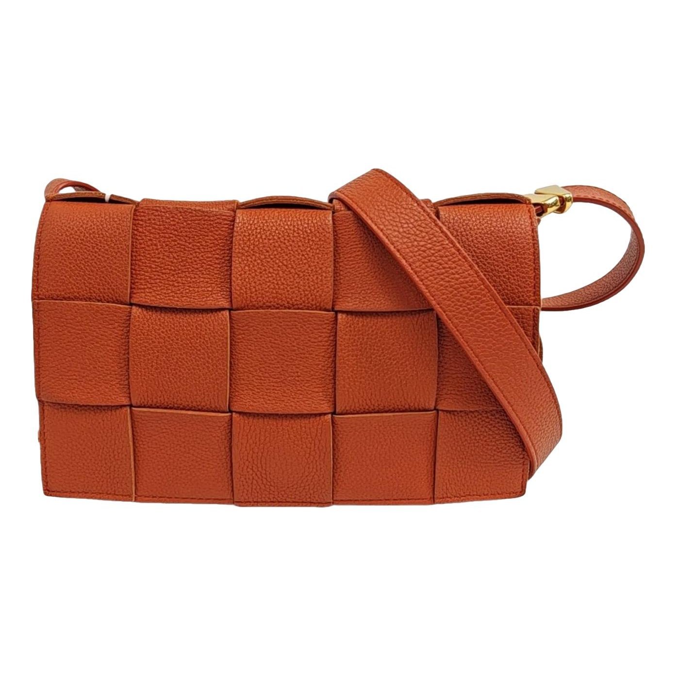 Brick Cassette leather handbag
