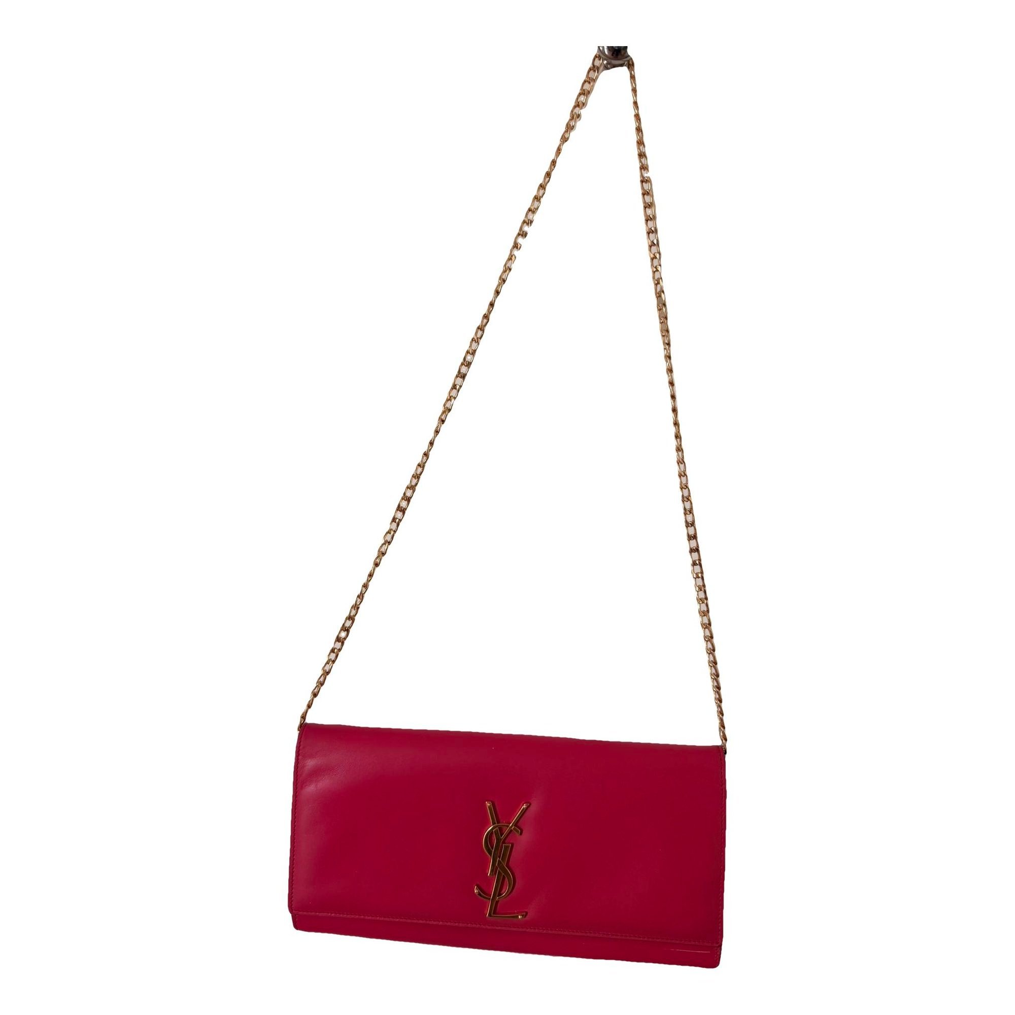 Cassandre leather clutch bag
