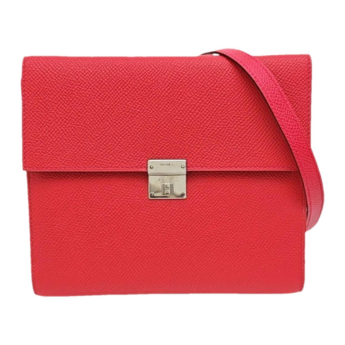 Clic 16 leather crossbody bag