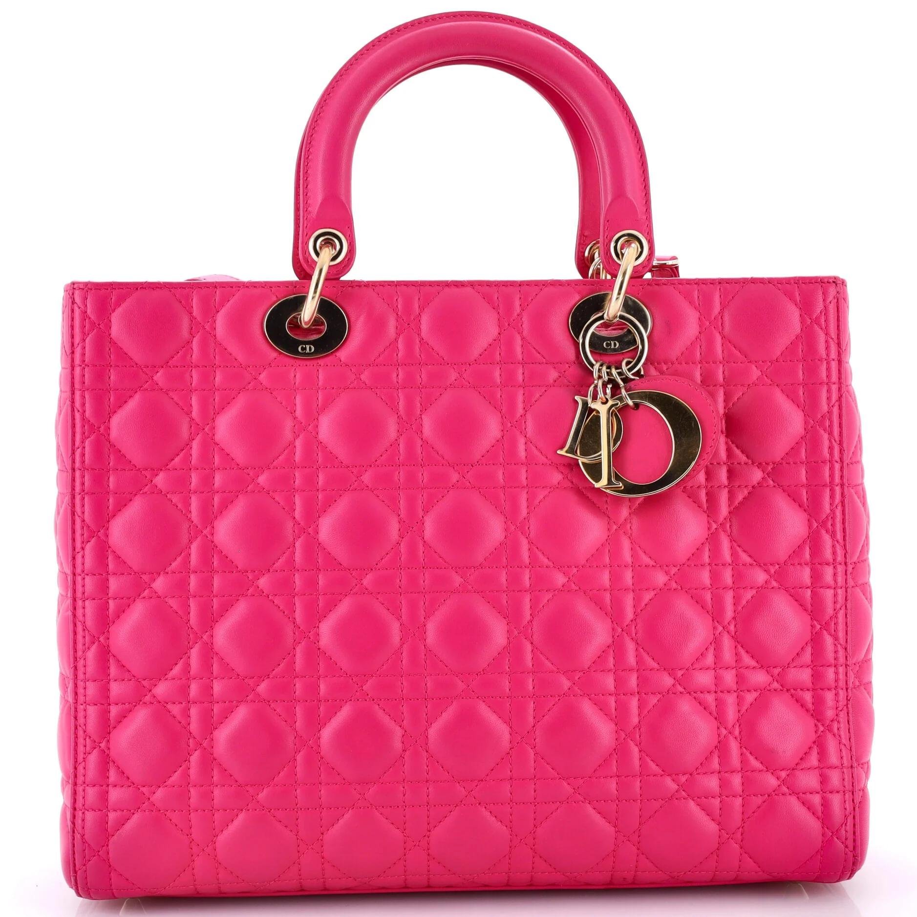Leather tote