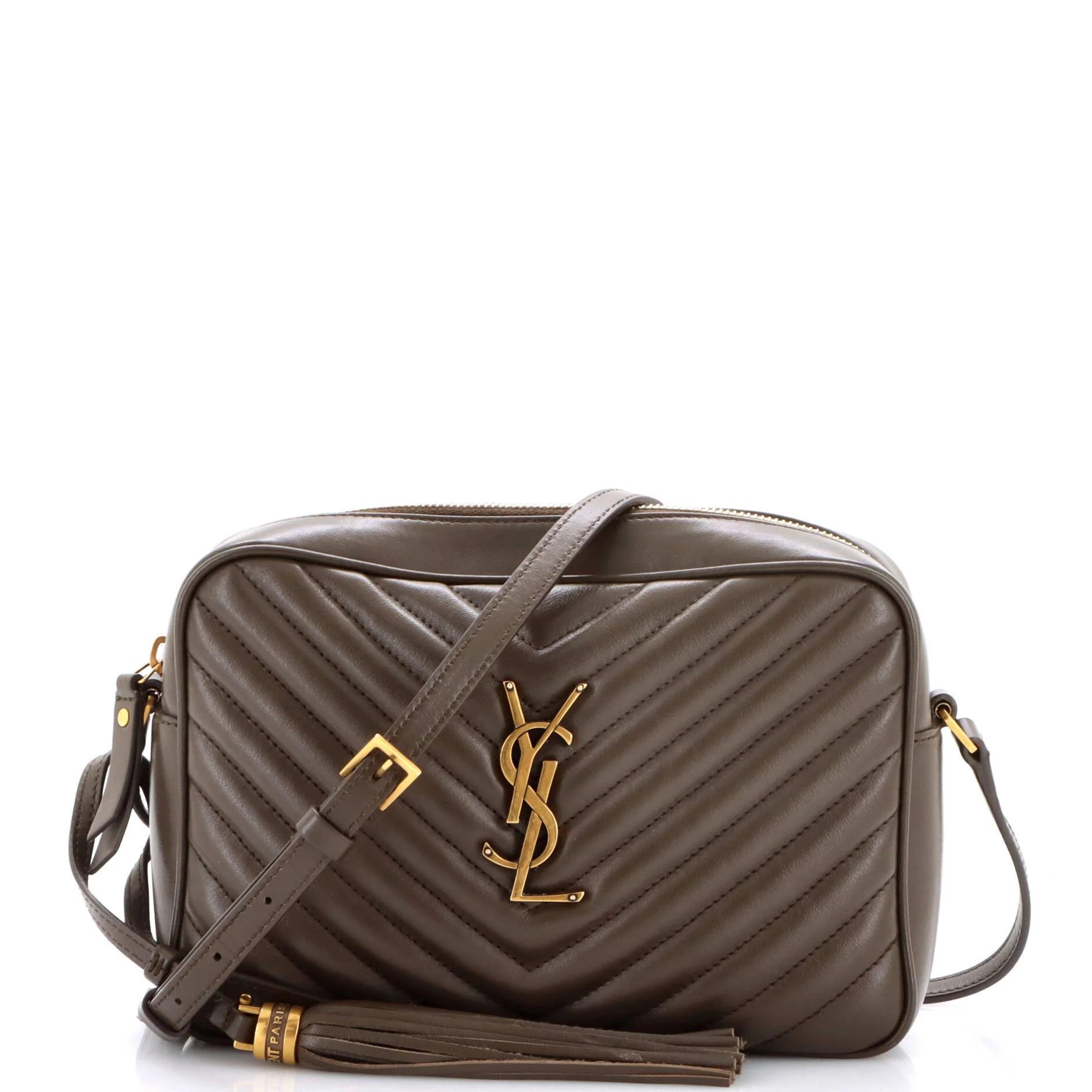 Leather crossbody bag