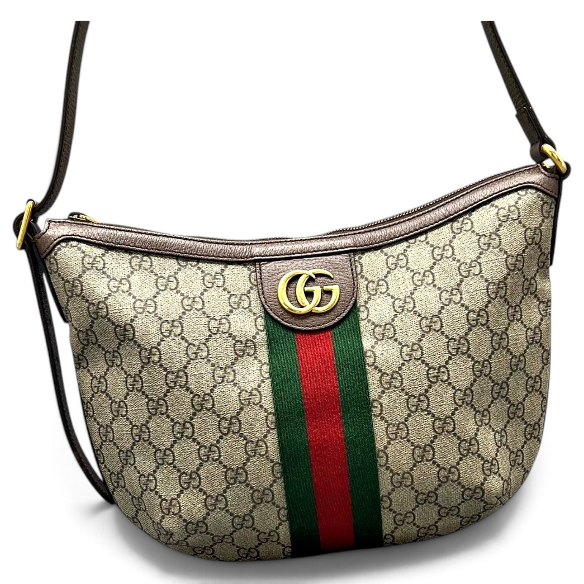 Ophidia Hobo leather handbag