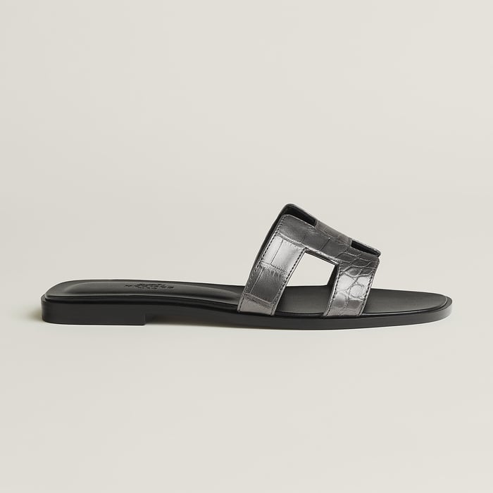 Gris Argenté Oran Sandal