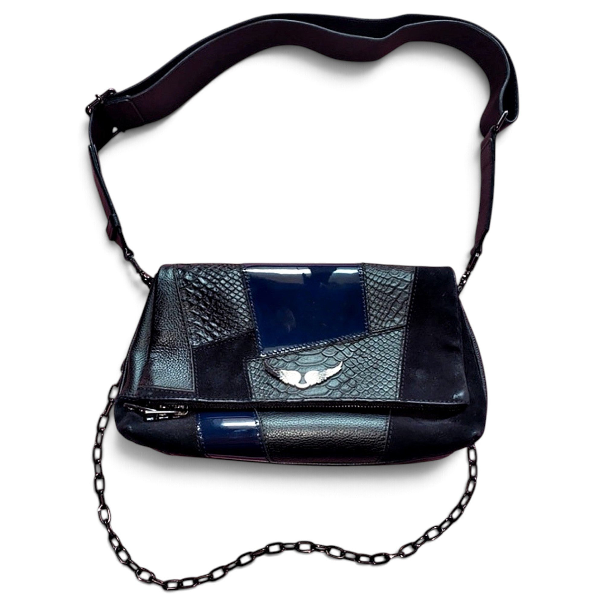 Leather crossbody bag