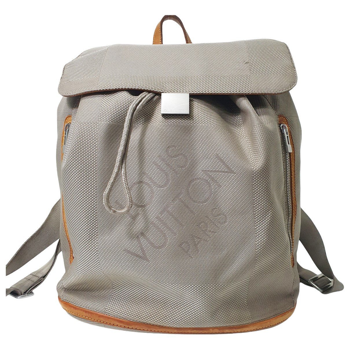 Leather backpack