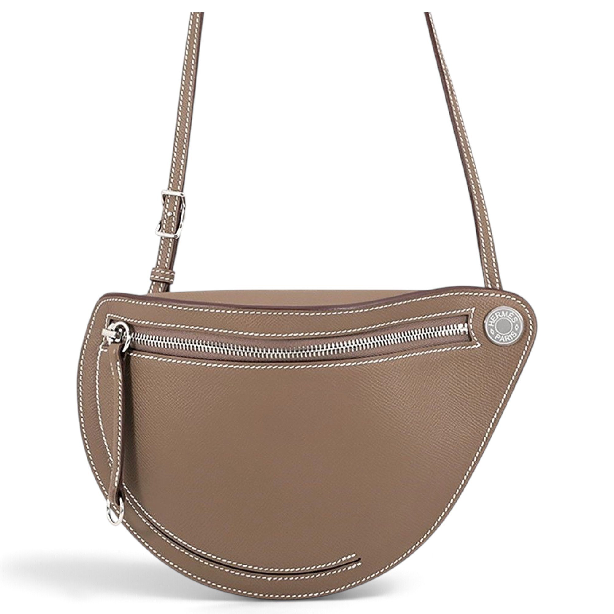 Petite Course leather handbag
