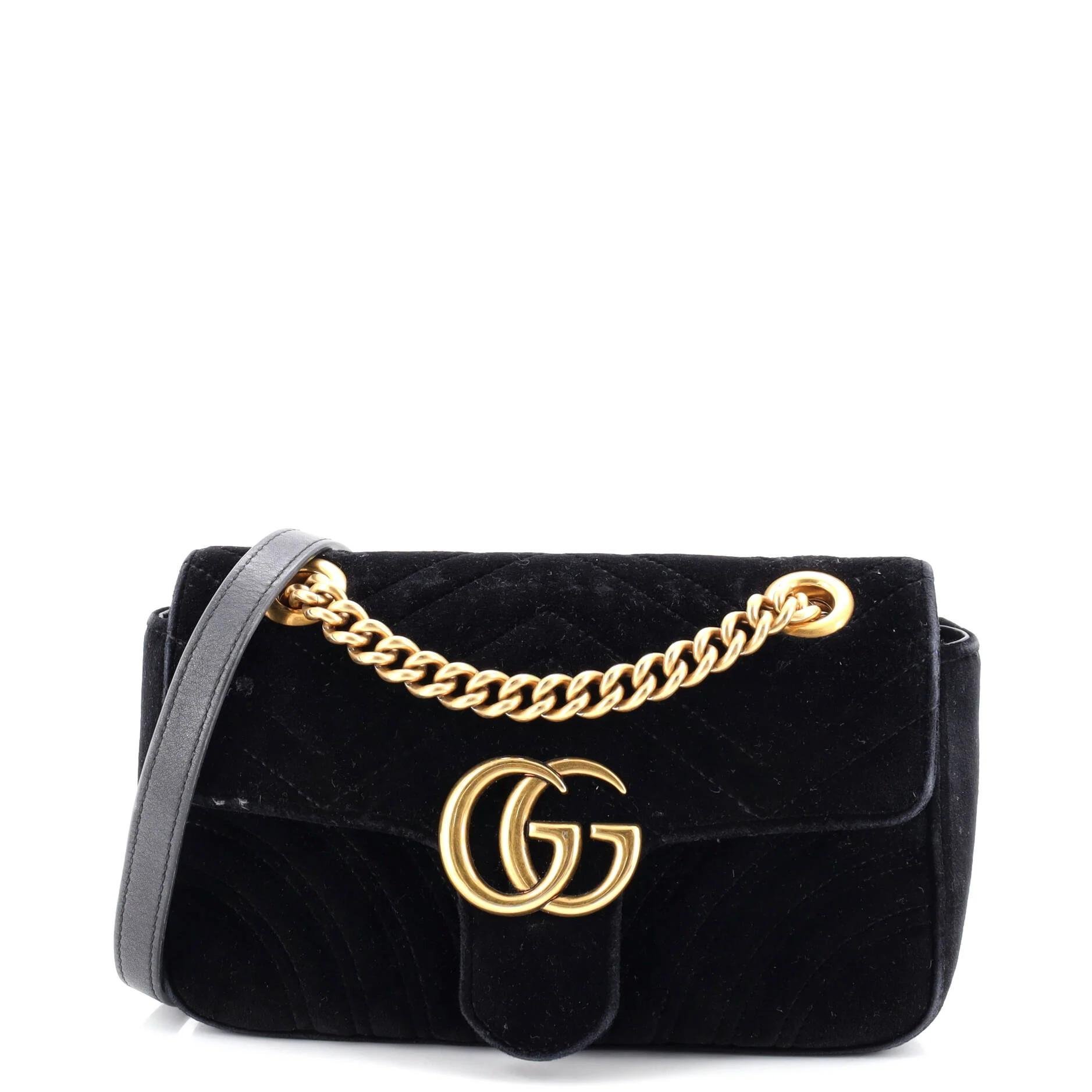 Velvet handbag
