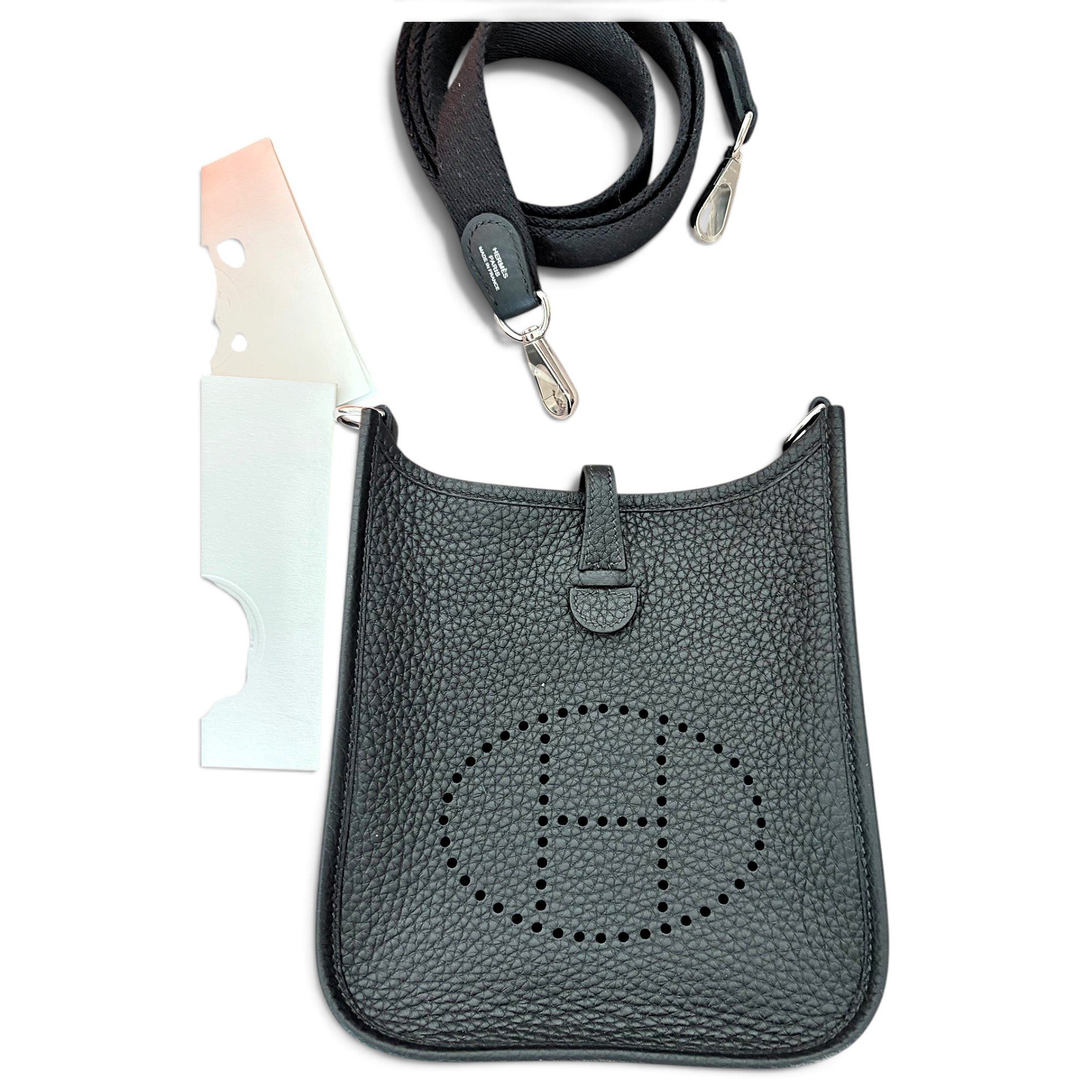 Mini Evelyne leather crossbody bag