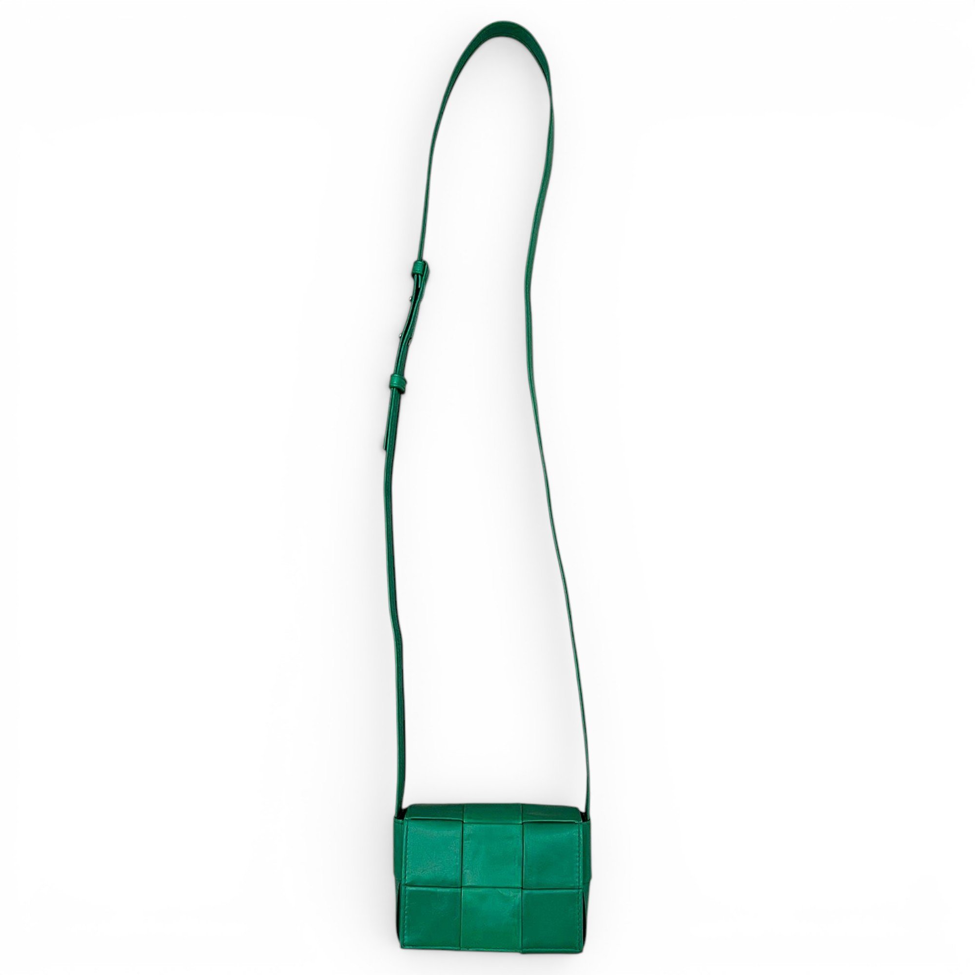 Cassette leather crossbody bag