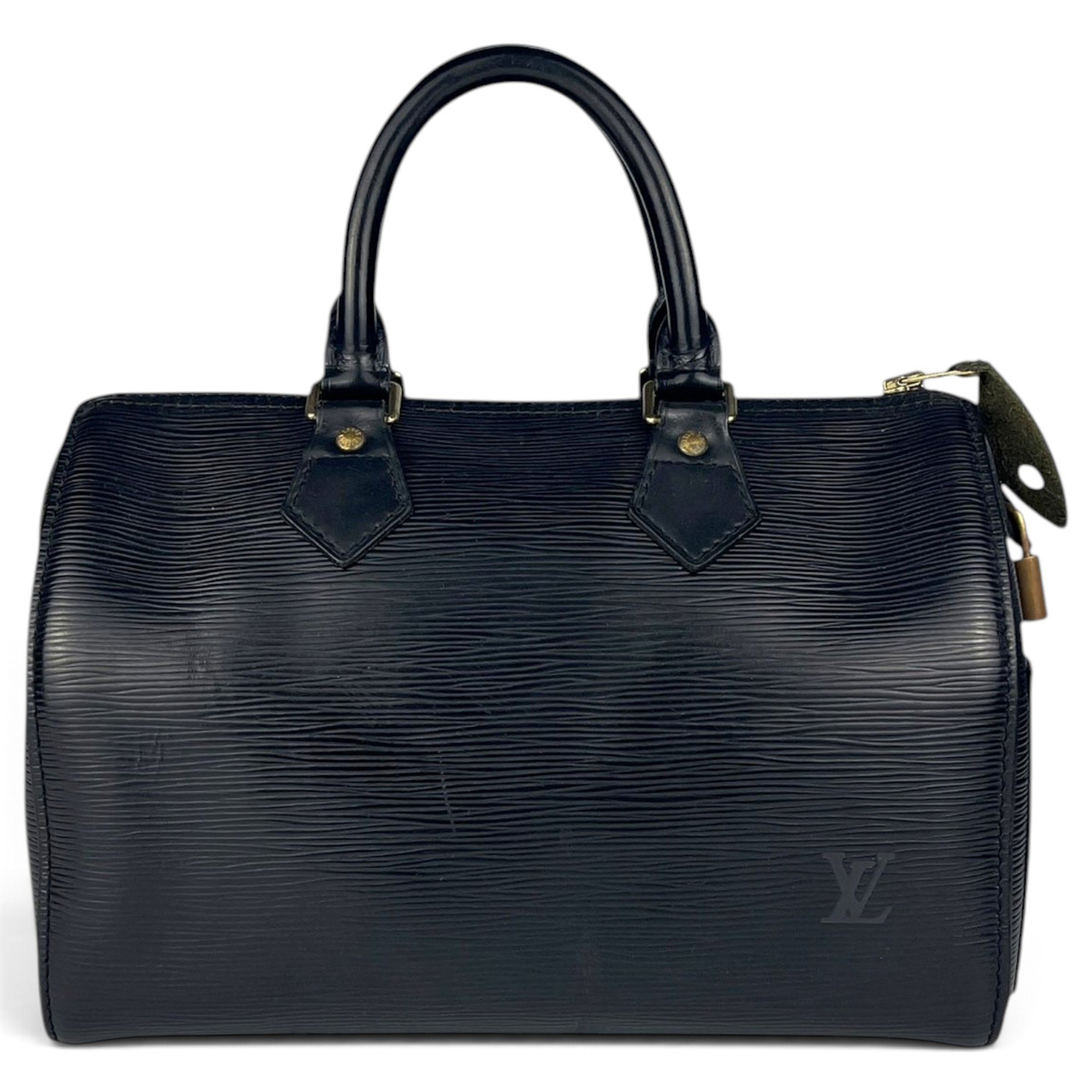 Speedy leather handbag