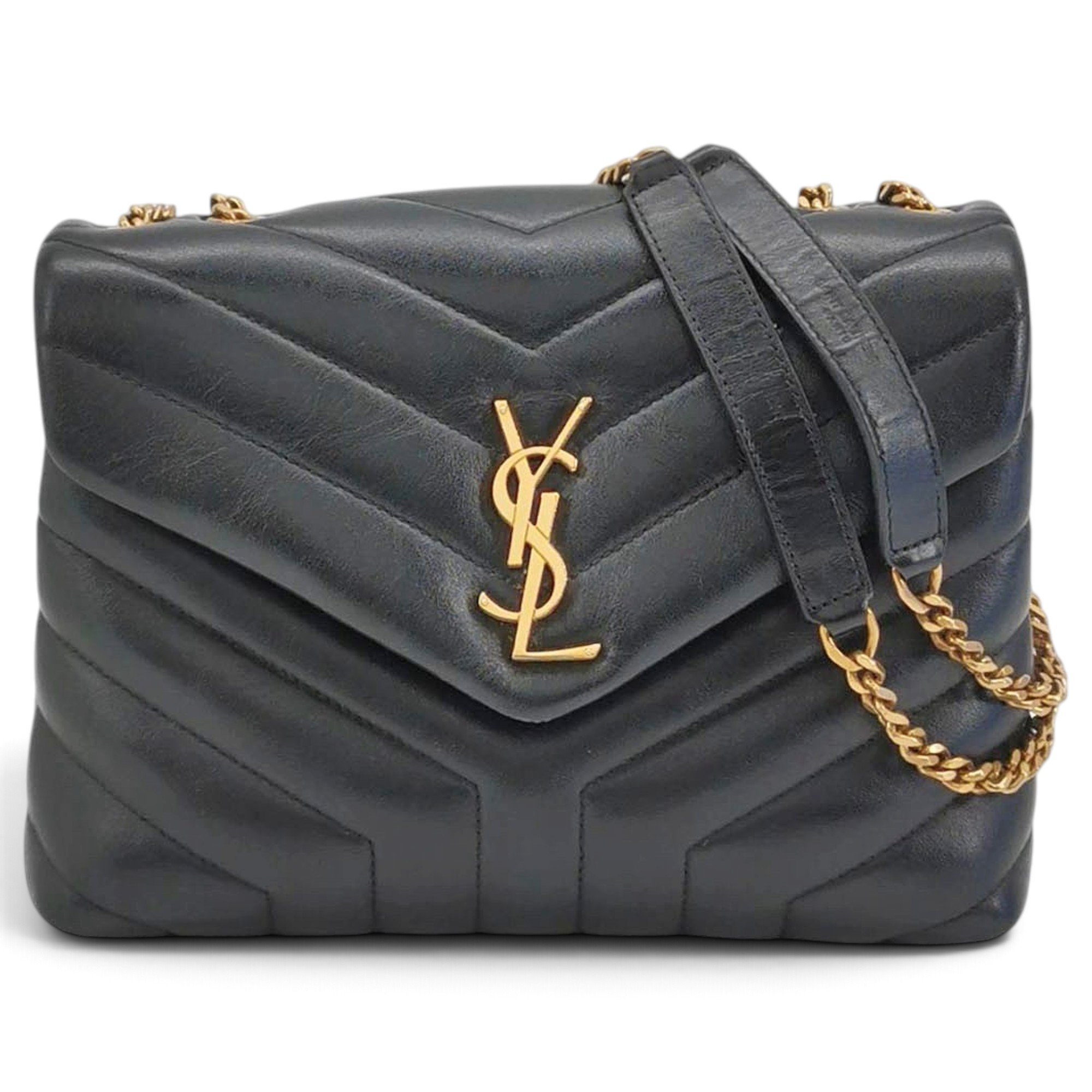 Loulou leather crossbody bag