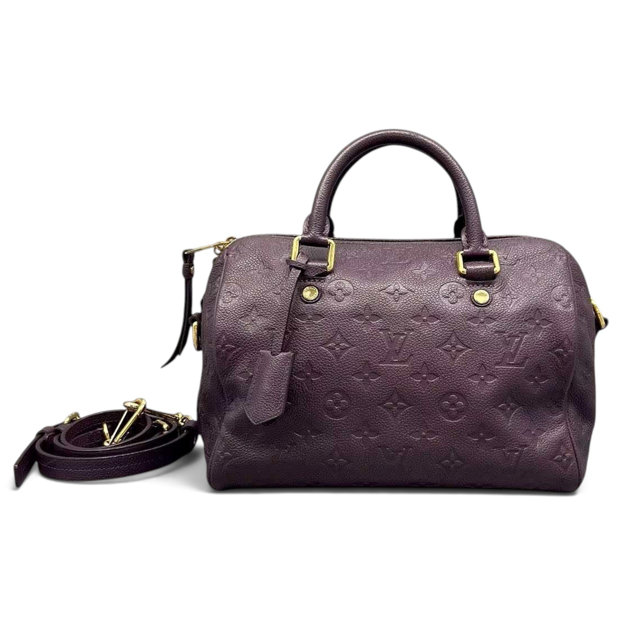 Speedy Bandoulière leather handbag