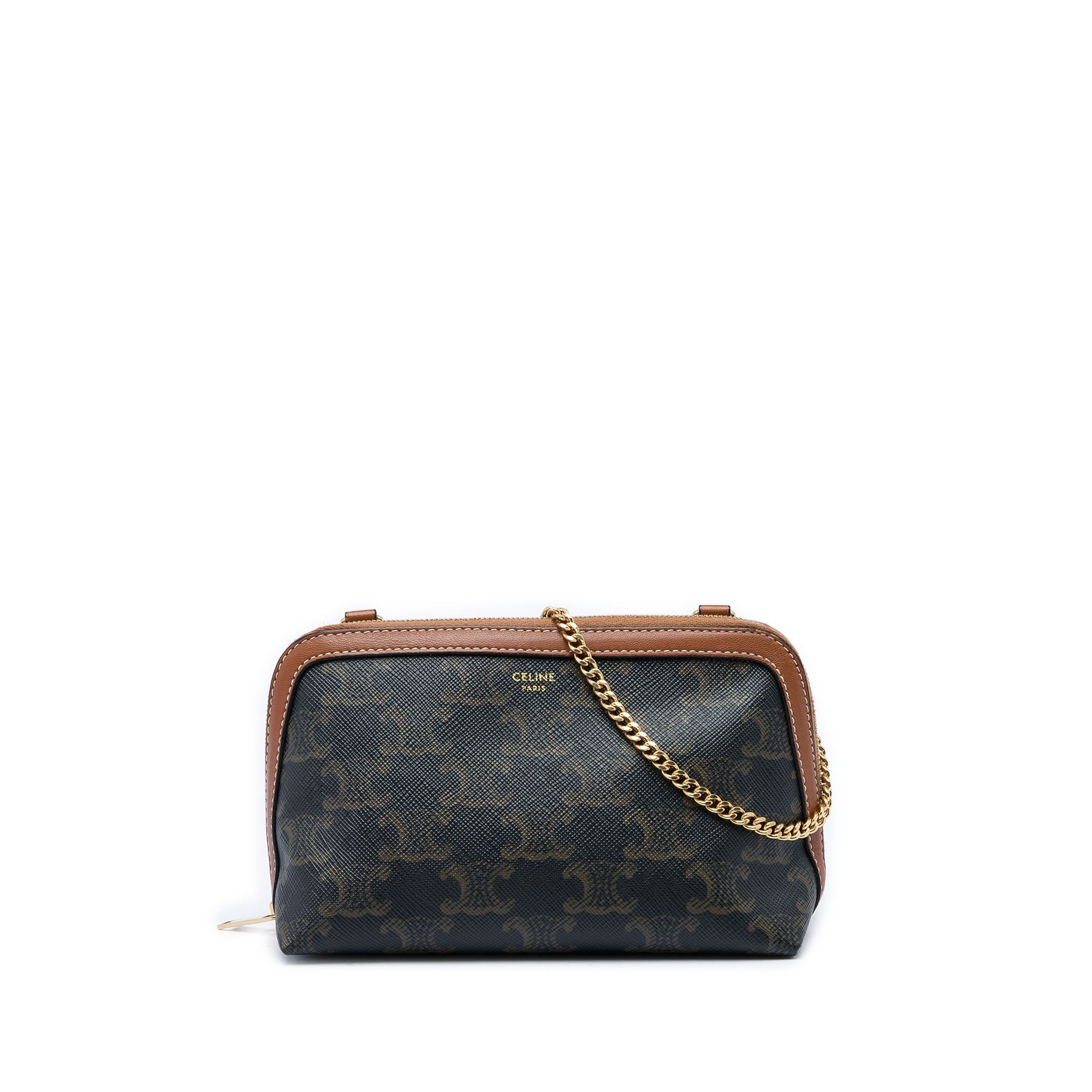 Triomphe cloth handbag