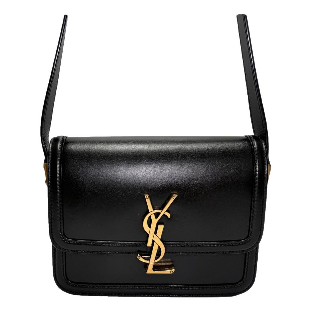Solférino leather handbag