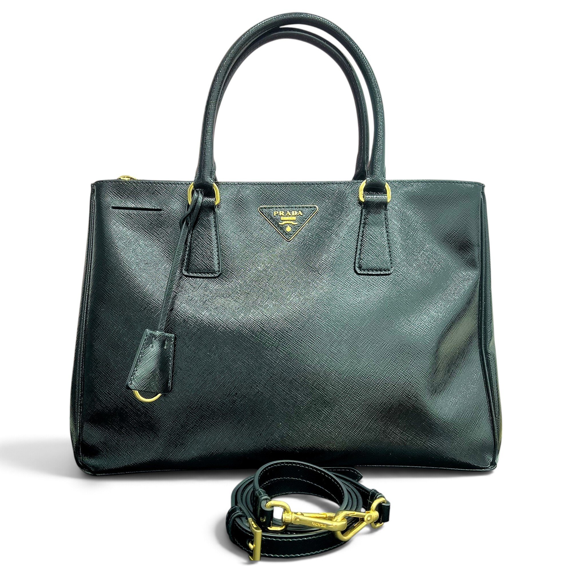Galleria leather handbag