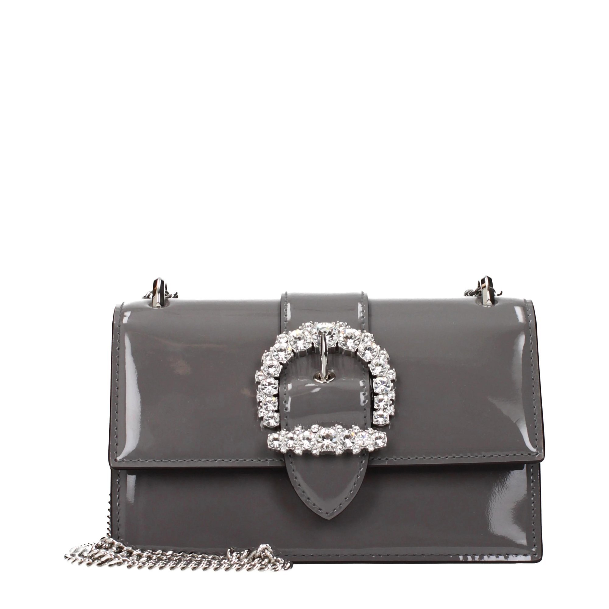 Patent leather handbag
