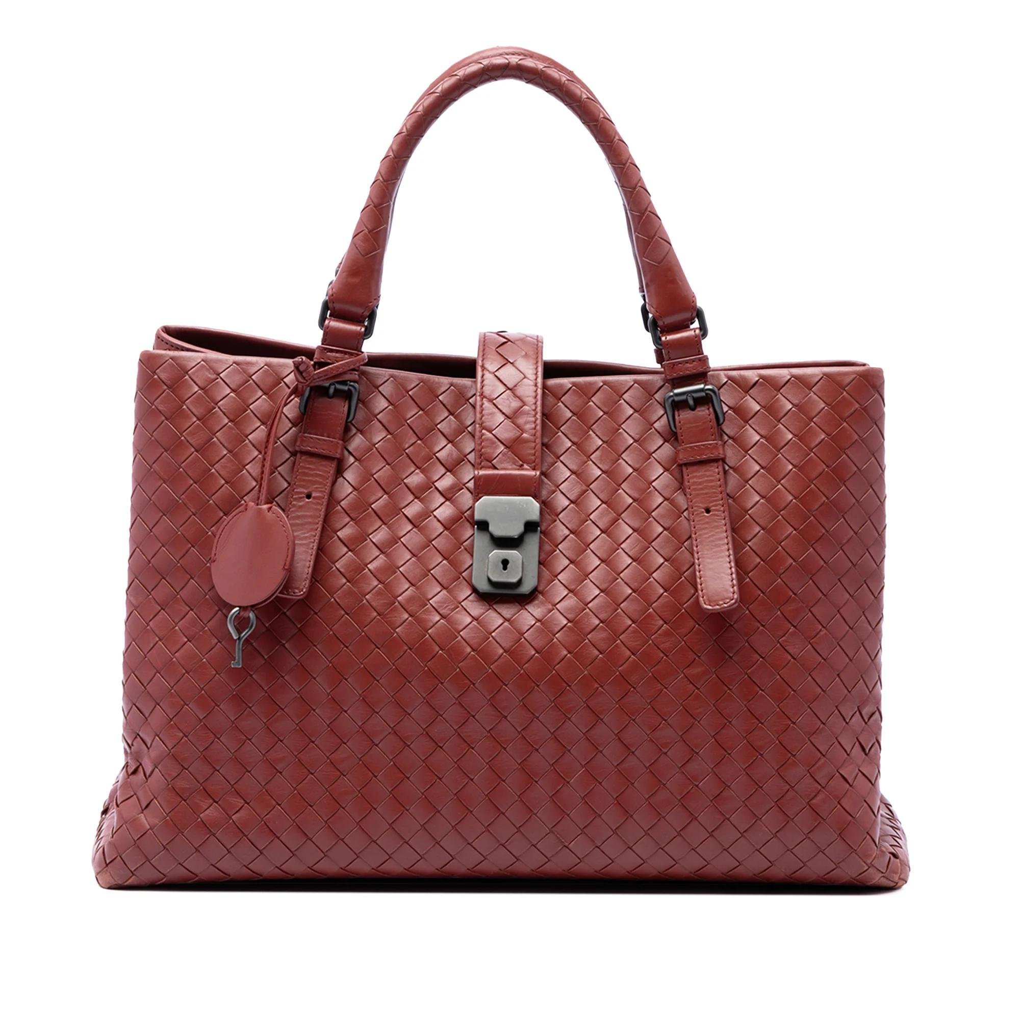 Roma leather handbag