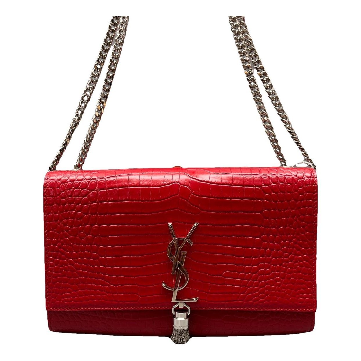 Pompom Kate leather handbag