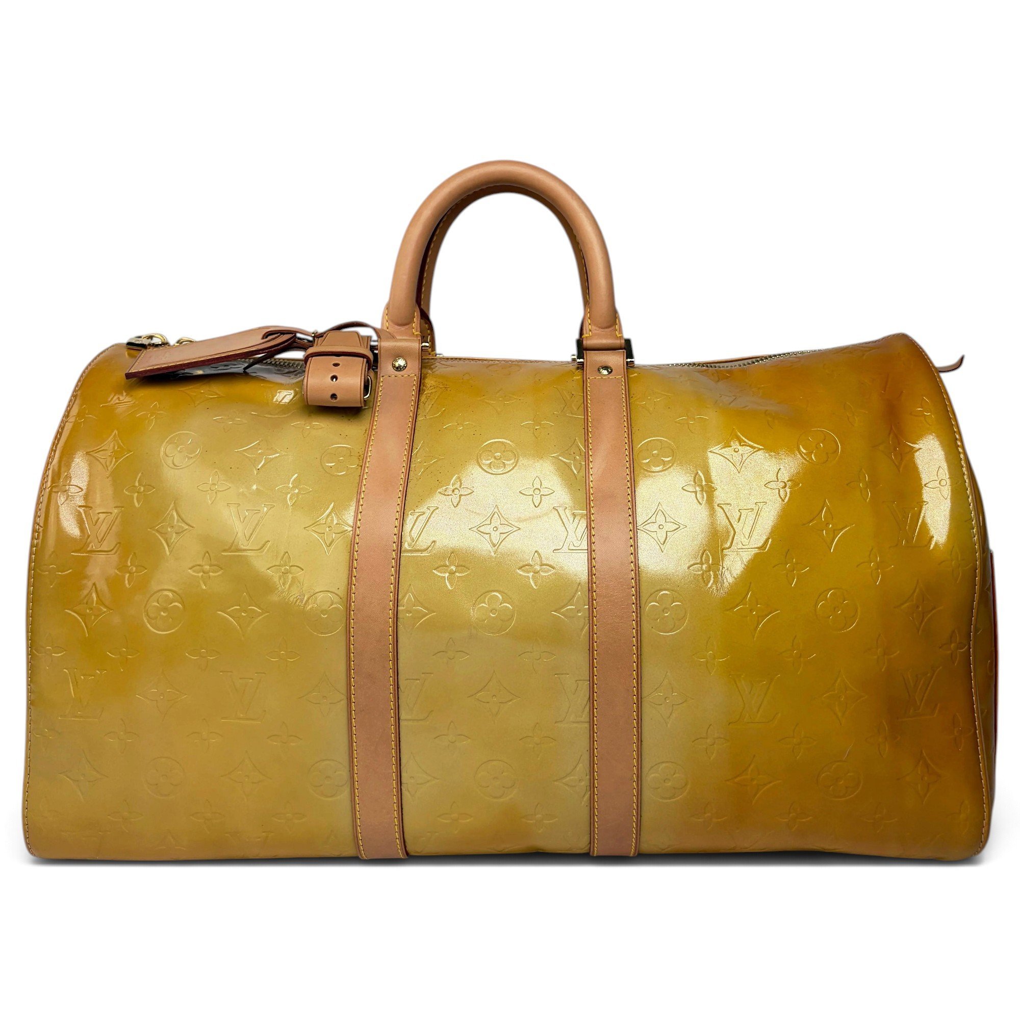Keepall patent leather 24h bag
